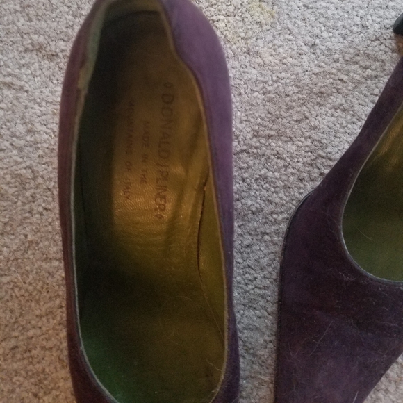 Designer suede & leather shoes - Picture 4 of 6